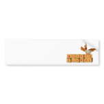 Back to School Owl Bumper Stickers