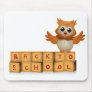 Back to School Owl Mousepads