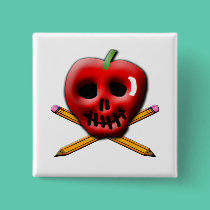 Back to School Pirate Inspired Design buttons