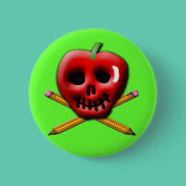 Back to School Pirate Inspired Design buttons