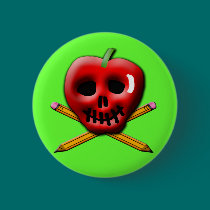 Back to School Pirate Inspired Design buttons