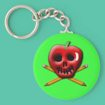 Back to School Pirate Inspired Design keychains