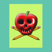 Back to School Pirate Inspired Design postcards