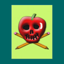 Back to School Pirate Inspired Design postcards