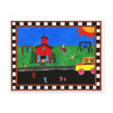 Back To School Postcard by schwoopie_towne Back To School Postcard