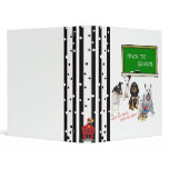 Back To School - Puppies 1" Binder