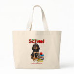 Back To School - Rottweiler Tote Bag