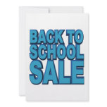 Back to School Sale Invitation