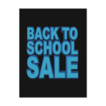 Back to School Sale Postcards