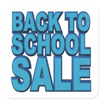 Back to School Sale Stickers by HouseOfHolidays