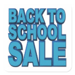 Back to School Sale Stickers