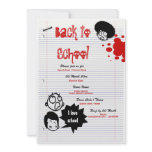 "back to school" "School reunion" fun party Invite