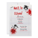 "back to school" "School reunion" fun party Custom Announcement