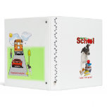 Back To School - Smooth Fox Terrier 3 Ring Binders