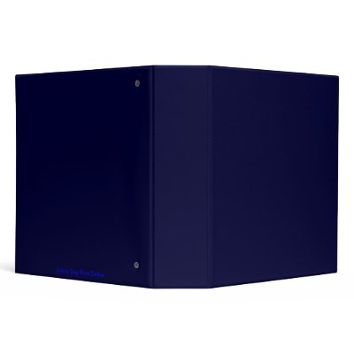 Back To School Supplies - Black School Binder