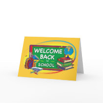 Back to School Welcome Card