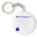 Back to square one funny t-shirts and gifts. keychains