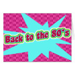 Back to the 80s card
