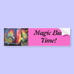 Back to the future!  Wild hippie bus! bumper stickers