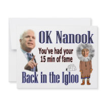 Back to the Igloo Custom Invite