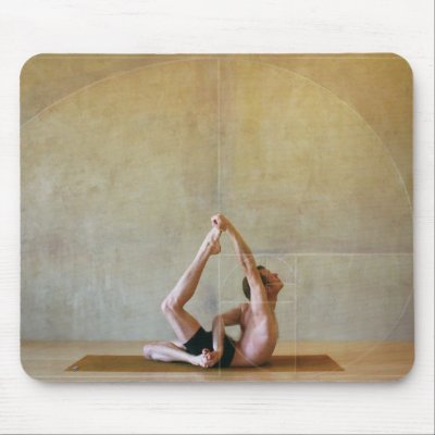 Backbend Mouse Pads by Tirtha