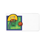 Backboard Custom Address Label