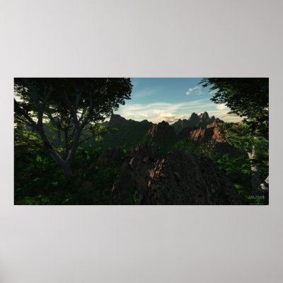 Backcountry Hike - Extreme Posters by 3dartwork