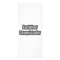 Backdoor Conquistador rack cards