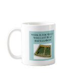 BACKGAMMON beats work Coffee Mugs