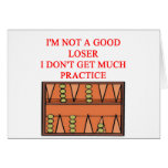BACKGAMMON CARD