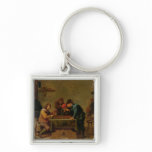 Backgammon Players, c.1640-45 Keychain
