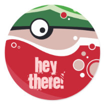 Background 4, hey there! stickers