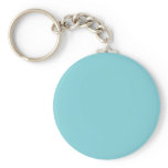 Background Color - Aqua Key Chain