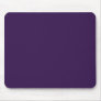 Background Color - Aubergine Mouse Pads