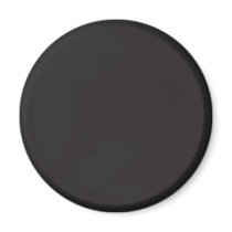 Background Color - Black Refrigerator Magnet