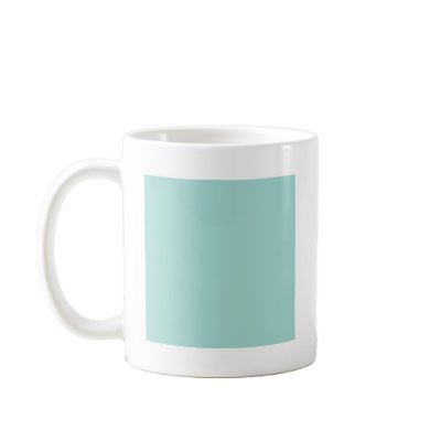 Background Color - Blue Coffee Mug
