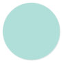 Background Color - Blue Round Stickers