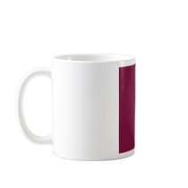 Background Color - Burgundy Coffee Mugs