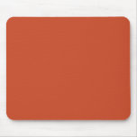 Background Color - Burnt Orange Mousepads