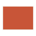 Background Color - Burnt Orange Post Card