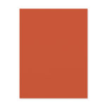 Background Color - Burnt Orange Postcard