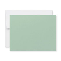 Background Color - Celadon invitations