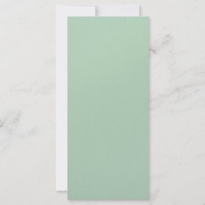 Background Color - Celadon Full Color Rack Card