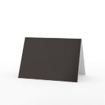 Background Color - Chocolate Brown Greeting Card
