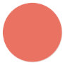 Background Color - Coral Sticker