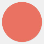 Background Color - Coral Sticker