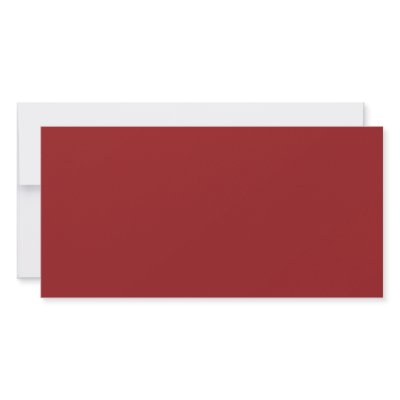 Background Color - Cranberry Customized Photo Card by visualnewbie