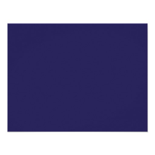 Background Color - Deep Blue Custom Announcements
