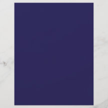 Background Color - Deep Blue Flyer Design