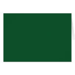 Background Color - Forest Green Card